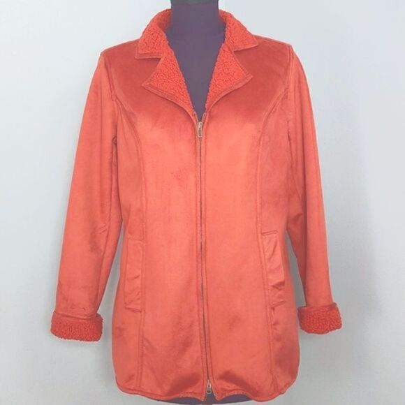 D & Co. Suede & Fleece Jacket - Picture 2 of 10